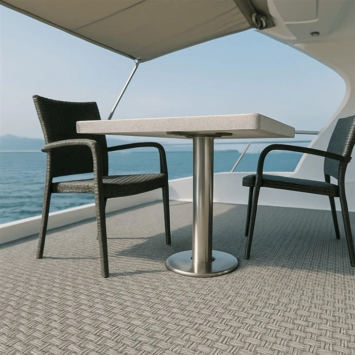 UV Stable 8.5ft Wide Non-Slip Marine Boat Floor high quality